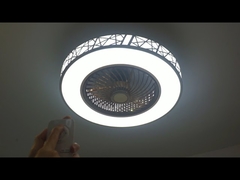 3 Speed 20 Inch Wind Deflector Dimming LED Ceiling Fan