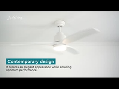 Motor reservado de DC del reversible de la fan de techo del perfil bajo DC110V Dimmable LED