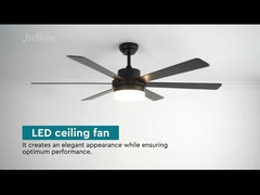 35w 56 motor ahorro de energía moderno silencioso de DC de la fan de techo de la pulgada LED
