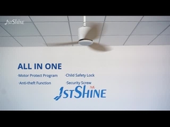 Fan de techo del perfil bajo con teledirigido