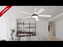 Ventilador de techo LED inteligente con luz tenue a control remoto