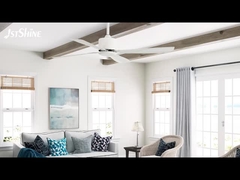 Aire blanco de refrigeración ventilador de techo industrial 5 velocidad elección de alto volumen de aire