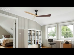 52 pulgadas ABS cuchilla control remoto inteligente APP ventilador de techo sin luz