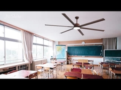 Ventilador de techo metálico con cuchilla de aluminio de alto volumen de aire para oficina