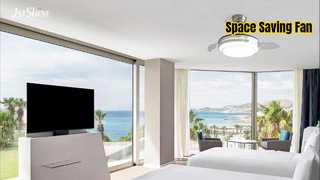 Luz LED retráctil para ventilador de techo de 36 pulgadas