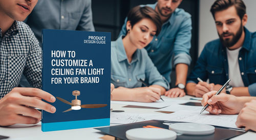 Últimas noticias de la empresa sobre Cómo Personalizar la Luz de un Ventilador de Techo para tu Marca