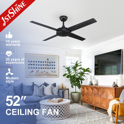 Buen precio Decorativo silencioso ahorro de energía de la fan de techo de la cuchilla del metal de 35 vatios en línea