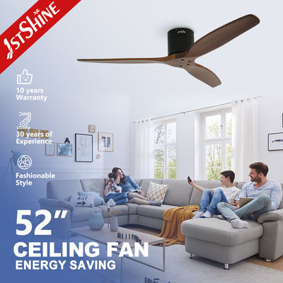 Buen precio fan de techo de la decoración del hogar de 220V 60w con el motor de CA teledirigido en línea