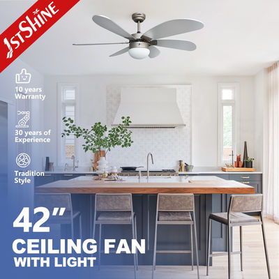 Buen precio 42 pulgadas del LED de techo de la fan de 6 cuchillas decorativas remotas modernas del MDF en línea
