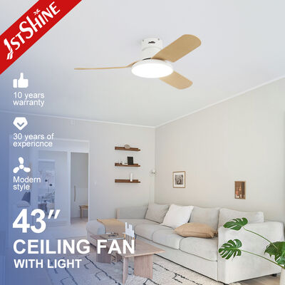 Calidad Ventilador de techo empotrado de 43 pulgadas con luz LED regulable y control remoto Fábrica